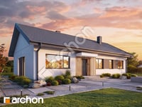 gotowy projekt Dom w kruszczykach 34 (E) widok 1