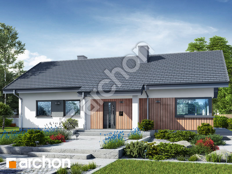 gotowy projekt Dom w leszczynowcach 7 