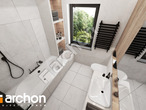 gotowy projekt Dom w klematisach 24 Wizualizacja łazienki (wizualizacja 3 widok 4)