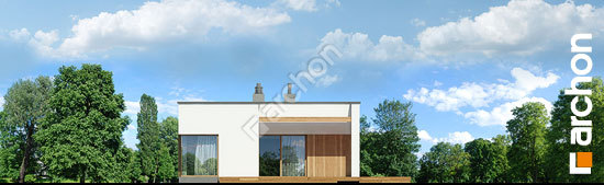 Elewacja ogrodowa projekt dom w hurmach 509a5c6771799a4ebbb9266273e549c4  267