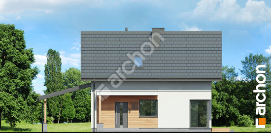 Elewacja frontowa projekt dom w trytomach a a0cb531f91afcb632fbe1bdbb965005e  264