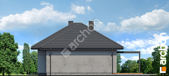 Elewacja boczna projekt dom w angeloniach 2 e f280ac71f805dfb8246235a1ef67ccab  265