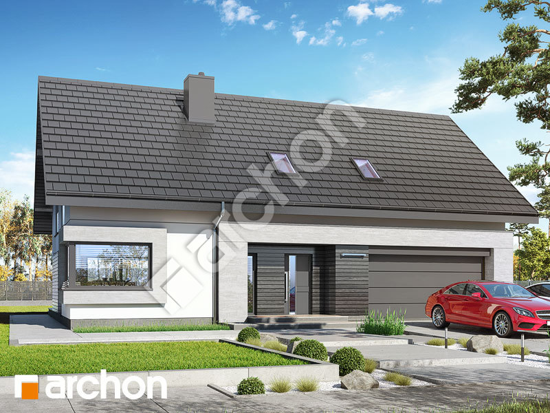 gotowy projekt Dom w goździkowcach (G2) 