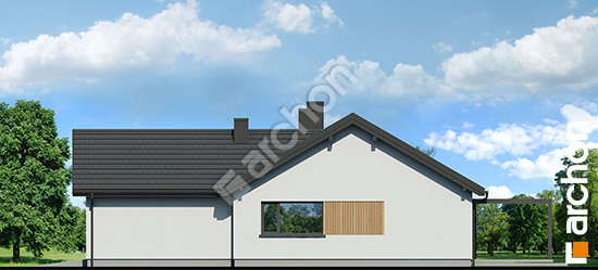 Elewacja boczna projekt dom w skalnicach g2 16650752cd81a2de1660d154e94f9660  265