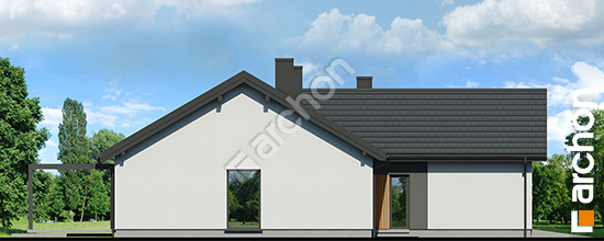 Elewacja boczna projekt dom w skalnicach g2 20e240e52046b1245bf3619e3a2fd3f7  266