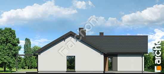 Elewacja boczna projekt dom w skalnicach g2 30d37fa2ddf6c15ed871d719035550b1  266