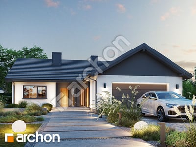 gotowy projekt Dom w skalnicach (G2) 