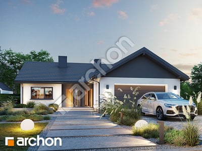 gotowy projekt Dom w skalnicach (G2) 