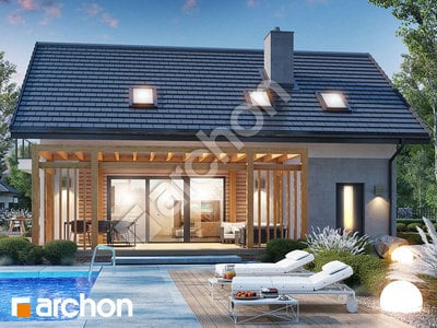 gotowy projekt Dom w aurorach 7 (A)