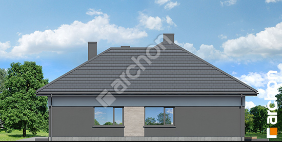Elewacja boczna projekt dom w renetach 2 g df43ed21f632942d726fb13bb38f9a15  265
