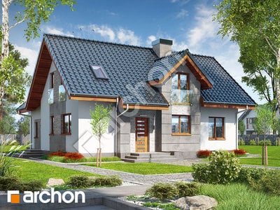 gotowy projekt Dom w mniszkach 2 (P) 
