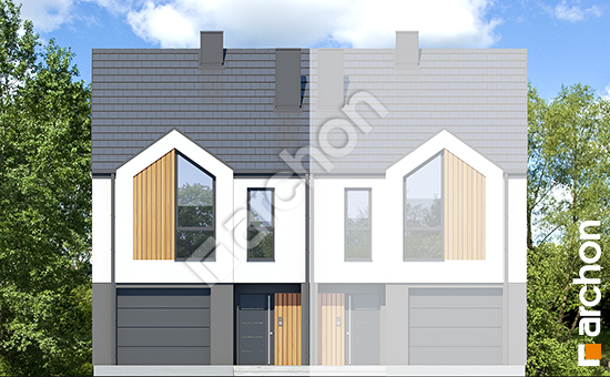Elewacja frontowa projekt dom przy trakcie 2 r2ba ver 2 c0e019345a5a9303ba90686883f27fad  264