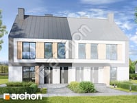 gotowy projekt Dom przy trakcie 2 (R2BA) widok 1