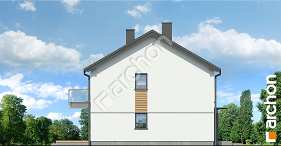 Elewacja boczna projekt dom w rokitnikach r2b ver 3 765370bff67f49a2774f221c748097e0  266