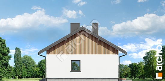 Elewacja boczna projekt dom w szafranach 4 1f62808e4d12d75fbe71958295237687  265