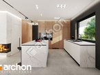 gotowy projekt Dom w sedum (G2) Wizualizacja kuchni 1 widok 2