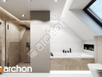 gotowy projekt Dom w sedum (G2) Wizualizacja łazienki (wizualizacja 3 widok 2)