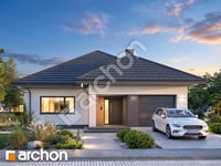 gotowy projekt Dom w cieszyniankach 14 (GE) widok 1