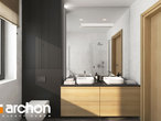 gotowy projekt Dom w narcyzach 6 (B) Wizualizacja łazienki (wizualizacja 3 widok 1)