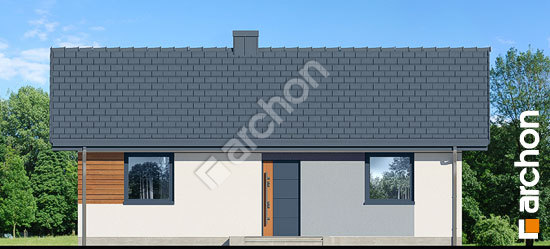 Elewacja frontowa projekt dom w kruszczykach 2 68404a84718afc34ee511d6abae98adb  264