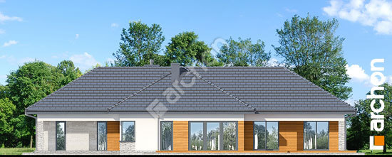 Elewacja boczna projekt dom w araukariach g2 a5edee193a71f55edf9c132fda94ebea  265