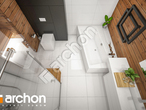 gotowy projekt Dom w maciejkach 2 (G2) Wizualizacja łazienki (wizualizacja 3 widok 4)