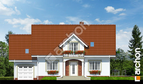 Elewacja frontowa projekt dom w werbenach 7 ver 2 0af632212d6dc95ea967dc4e612b84f5  264
