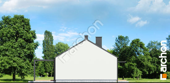 Elewacja boczna projekt dom w kosaccach 2 n oze 44f2e7db2de99fefa0d42286230484d7  266