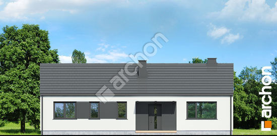 Elewacja frontowa projekt dom w kosaccach 2 n oze 225f973c30e45e7e3e2b8a7522fdfb45  264