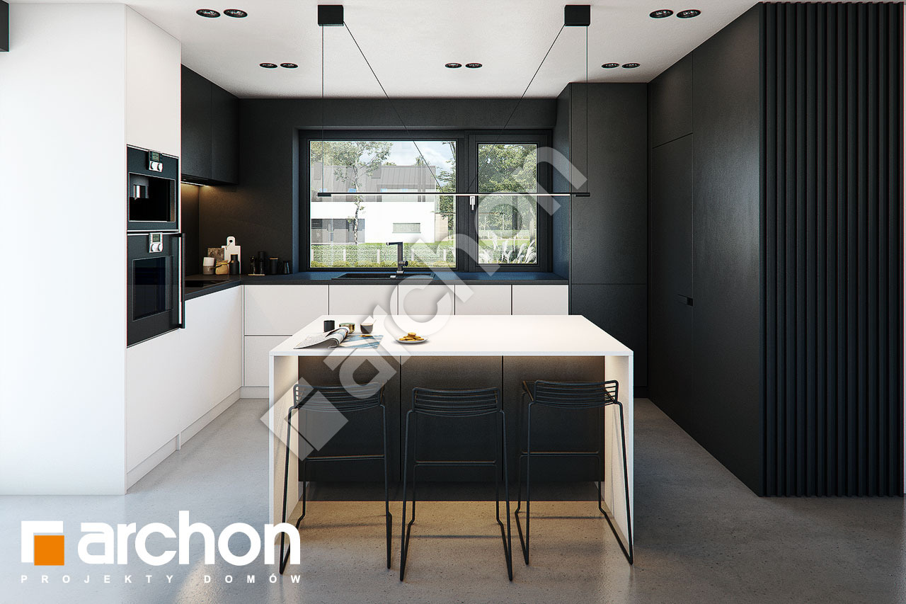 Projekt domu Dom w kosaćcach 2 (N) OZE Galeria ARCHON+