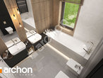 gotowy projekt Dom w renklodach 11 (G2) Wizualizacja łazienki (wizualizacja 3 widok 4)