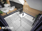 gotowy projekt Dom w złociszkach (G2E) OZE Wizualizacja łazienki (wizualizacja 3 widok 4)