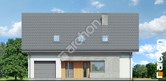 Elewacja frontowa projekt dom w zlotnicach 065047b2ae37b38f641d9b79be4eeab7  264