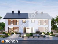 gotowy projekt Dom w czworolistach (R2B) 