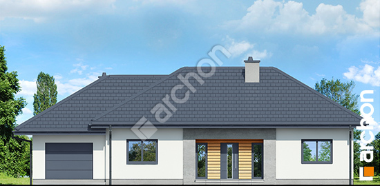 Elewacja frontowa projekt dom w kostrzewach 6 g fb468c195bad34ce293c820199954dfb  264