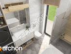 gotowy projekt Dom w kostrzewach 6 (G) Wizualizacja łazienki (wizualizacja 3 widok 4)