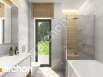gotowy projekt Dom w kostrzewach 6 (G) Wizualizacja łazienki (wizualizacja 3 widok 3)