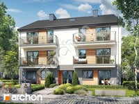 gotowy projekt Dom w zieleńcach 