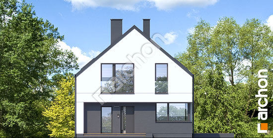 Elewacja frontowa projekt dom w tamarillo 2 fad9340a2c84441218c7773a81d75c23  264
