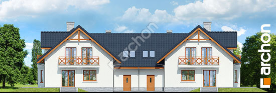 Elewacja ogrodowa projekt dom w rododendronach 5 r2t e663099a8245ea64e63702cdd050ab4e  267
