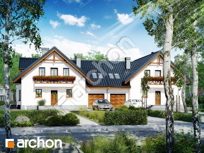 gotowy projekt Dom w rododendronach 5 (R2T) 