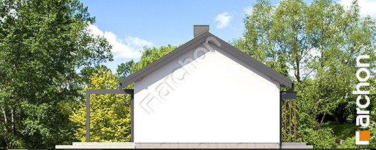 Elewacja boczna projekt dom w rarytasach ae oze 82c822cf7002ec1fb98070f401b3b488  266