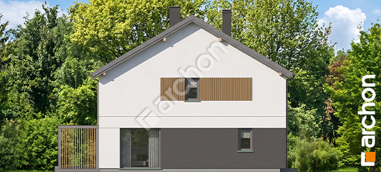 Elewacja boczna projekt dom w klementynkach 3 b 791b9ea215721952fce1bec342a04af8  266