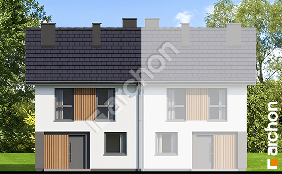 Elewacja frontowa projekt dom w klementynkach 3 b 66237031de8608753d964b05c018a1b5  264