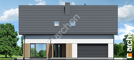 Elewacja frontowa projekt dom w pierzastkach g2ae 0c097b0b4b881247cf641657f046fb85  264