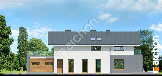 Elewacja boczna projekt dom pod kawowcem ver 2 65080f7073f6f7cb8269ee13cab433cd  265