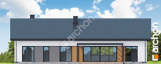 Elewacja ogrodowa projekt dom pod krzewuszka 2 g2e 3d0b99be158be0654895c31e35cccc82  267