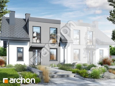 gotowy projekt Dom w narcyzach 10 (B) 