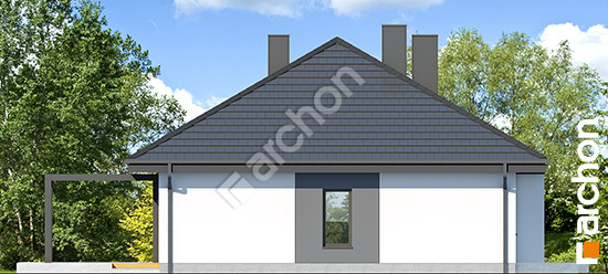 Elewacja boczna projekt dom pod jarzabem 29 d57cdc923259250009effb72be0b1eb0  266