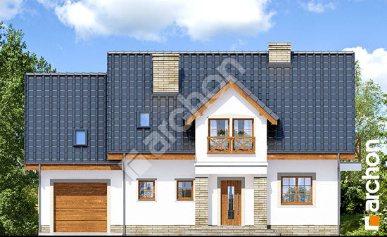 Elewacja frontowa projekt dom w rezedach 2 4691e45345765ed99126ffa28e19cfae  264
